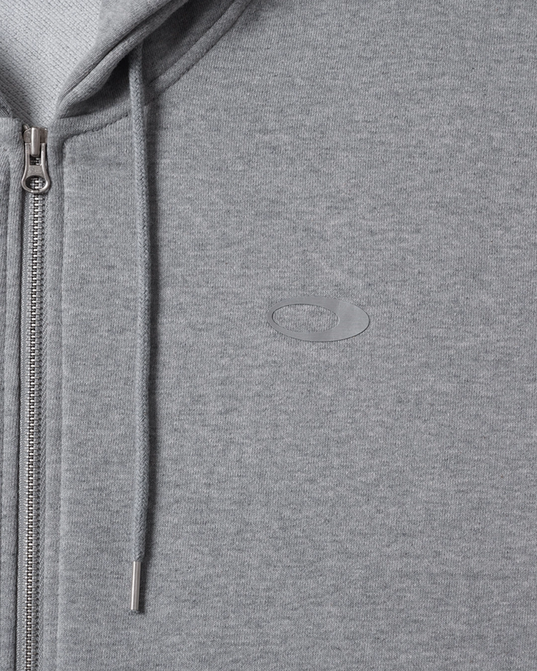 킴서울 TEW 2026 Oversized Zip-up Hoodie (melange grey) 상품 이미지 2