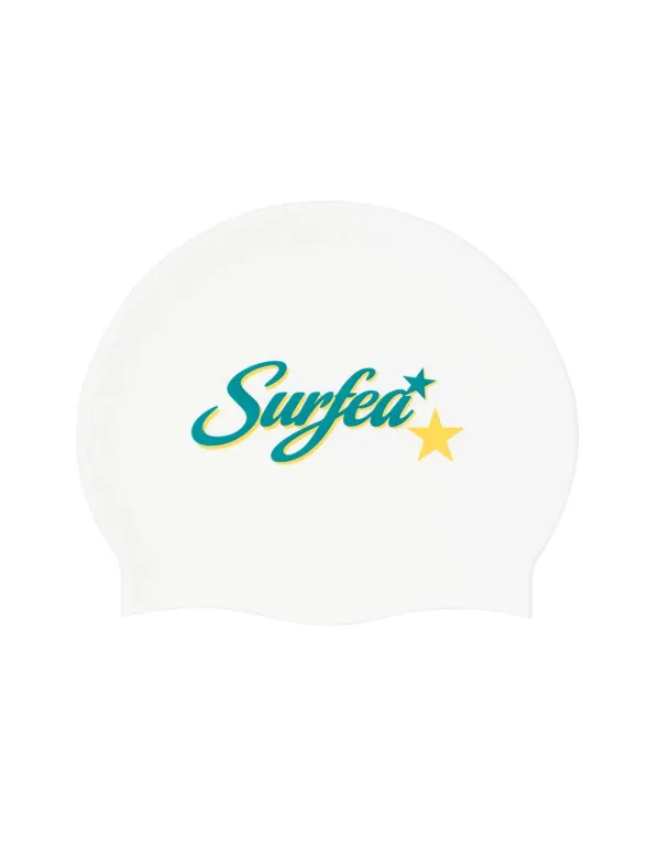 SURFEA SWIM CAP_TEAL BLUE