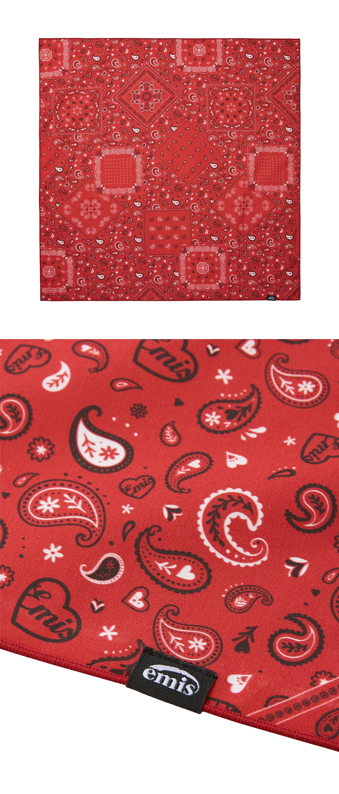 이미스 PAISLEY SCARF-RED 상품 이미지 3