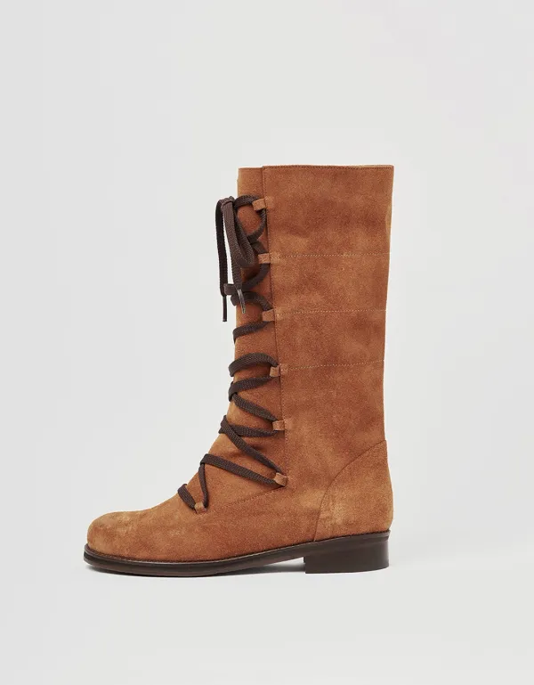 Goat Sprit Boots (Brown)