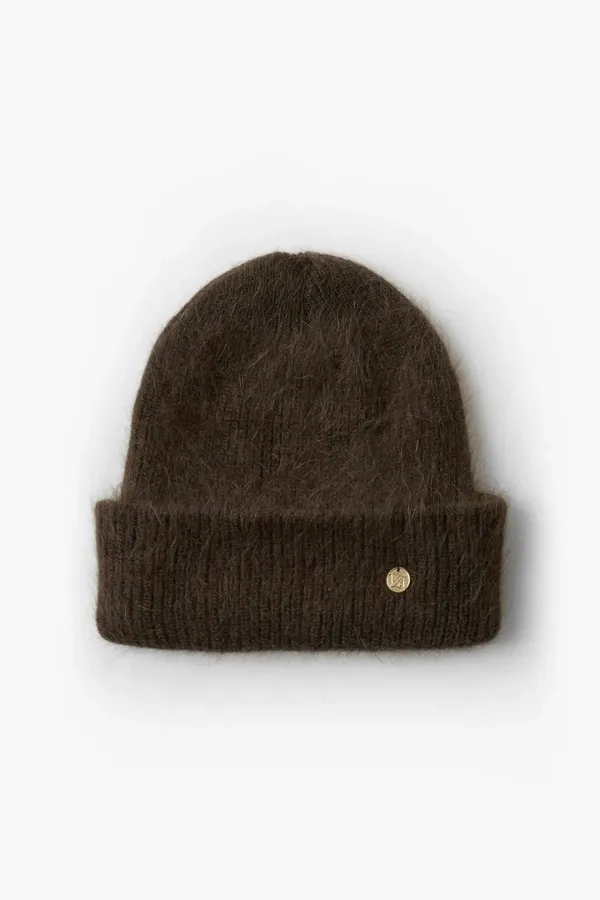 Angora Beanie, Brown