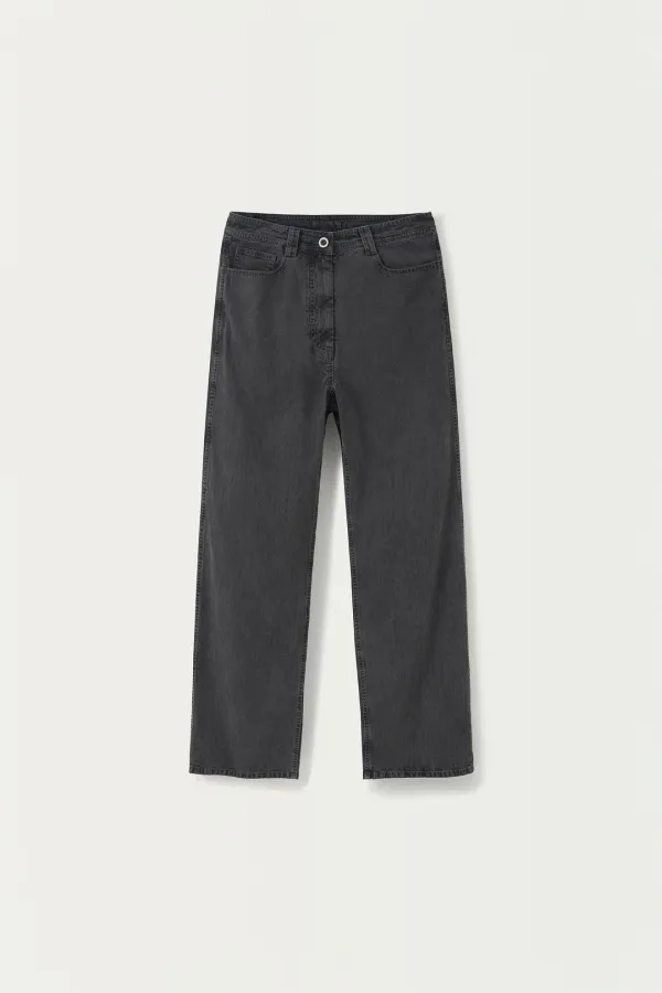 2ND / Jeanne cotton pants (Dusty charcoal)