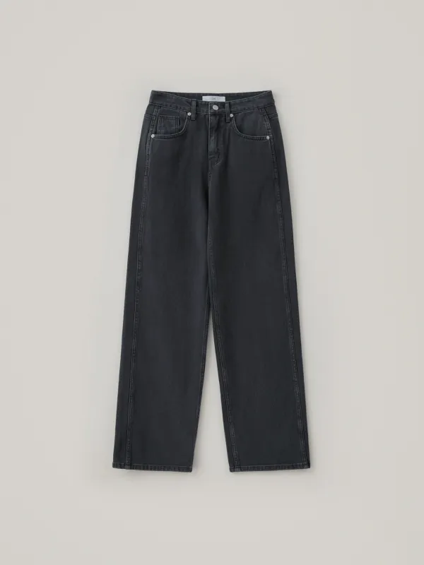 Betta Washed Denim - Charcoal