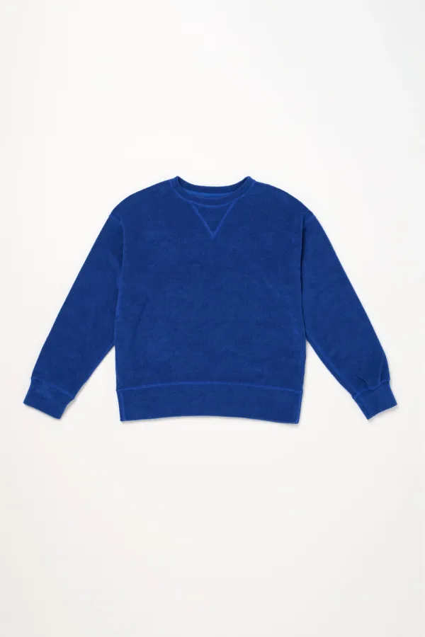 Via Terry sweat shirt (Blue)