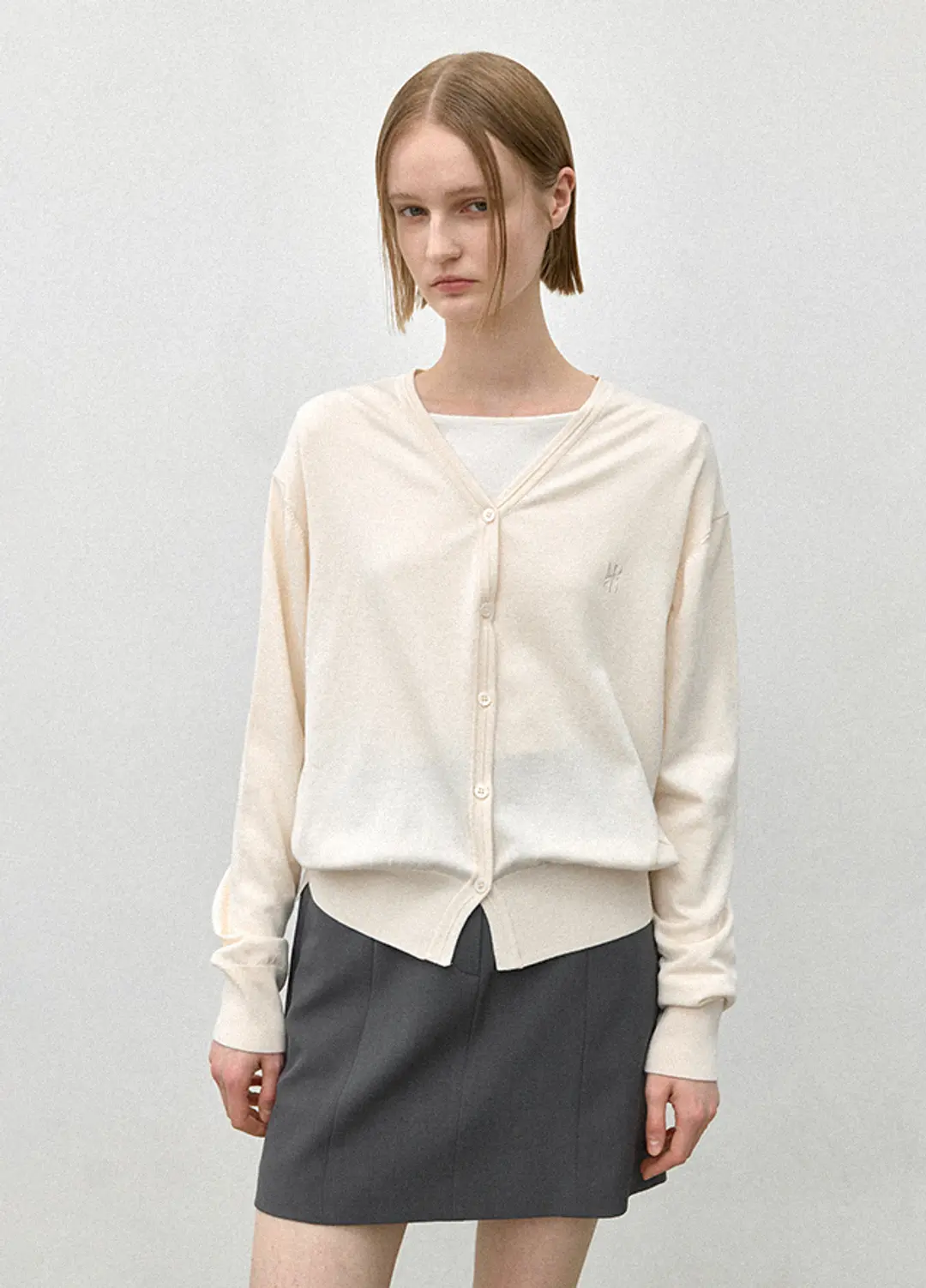아뜰리에 나인 (CD-2189)ESSENTIAL CELESE KNIT CARDIGAN 상품 이미지 2