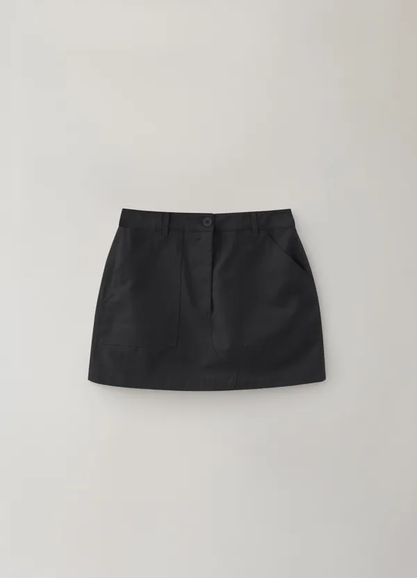 3RD / Sam mini skirt (Charcoal)