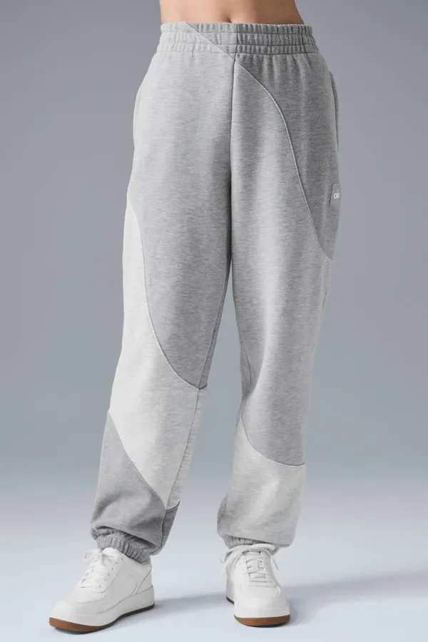Make Waves Sweatpant - Athletic Heather Grey Tonal