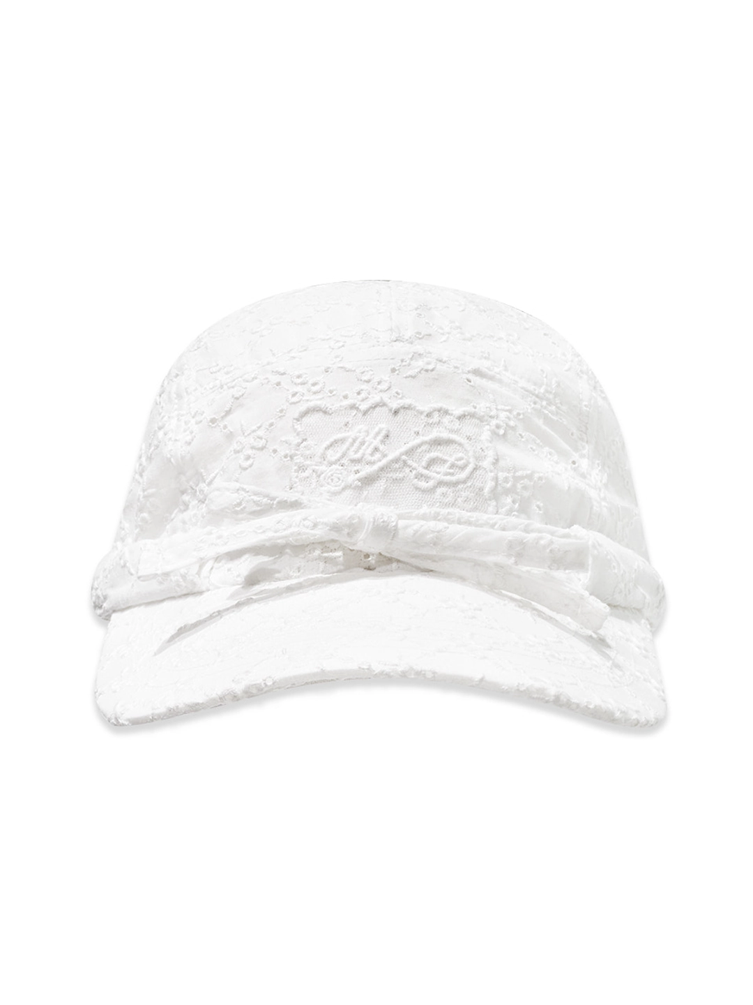 마가린핑거스 LACE LABEL CAMP CAP (WHITE) 상품 이미지 3