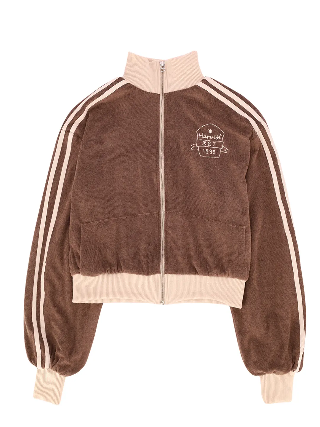 쎄쎄쎄 HARVEST TRACK TERRY JACKET (BROWN) 상품 이미지 3