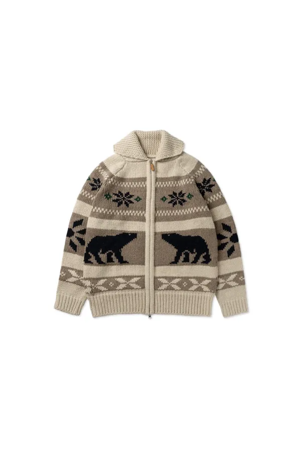 Polar bear cowichan_beige
