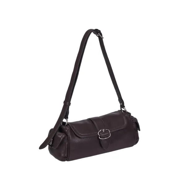 Halfmoon Vintage Pocket Bag S (하프문 빈티지 포켓백 스몰) Ginger Brown