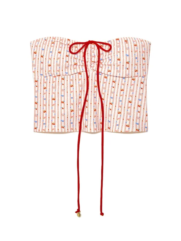 BANDEAU SWIM TOP (BERRYSWEET)