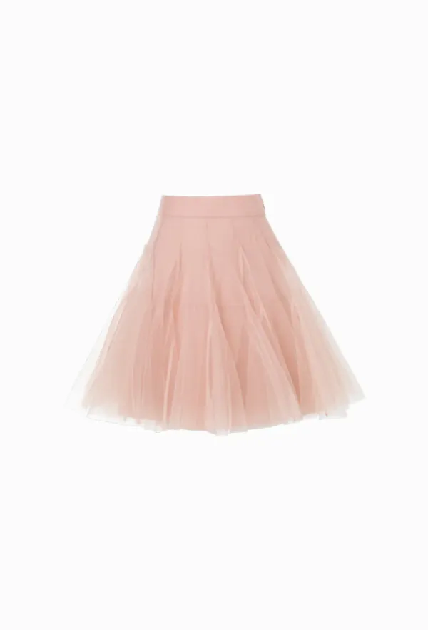 Etoile Banding Sha Mini Skirt (Pink)