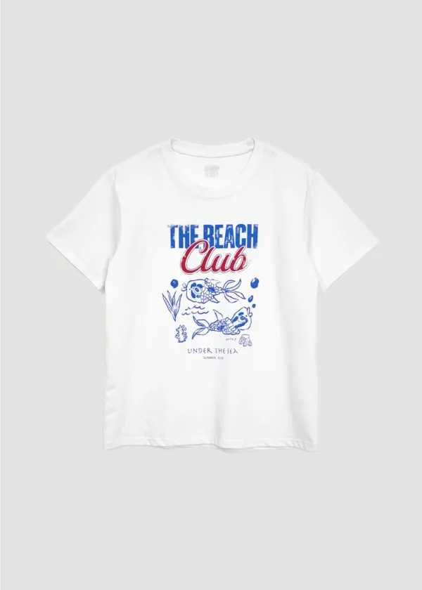 Ayin printing t-shirt (White)