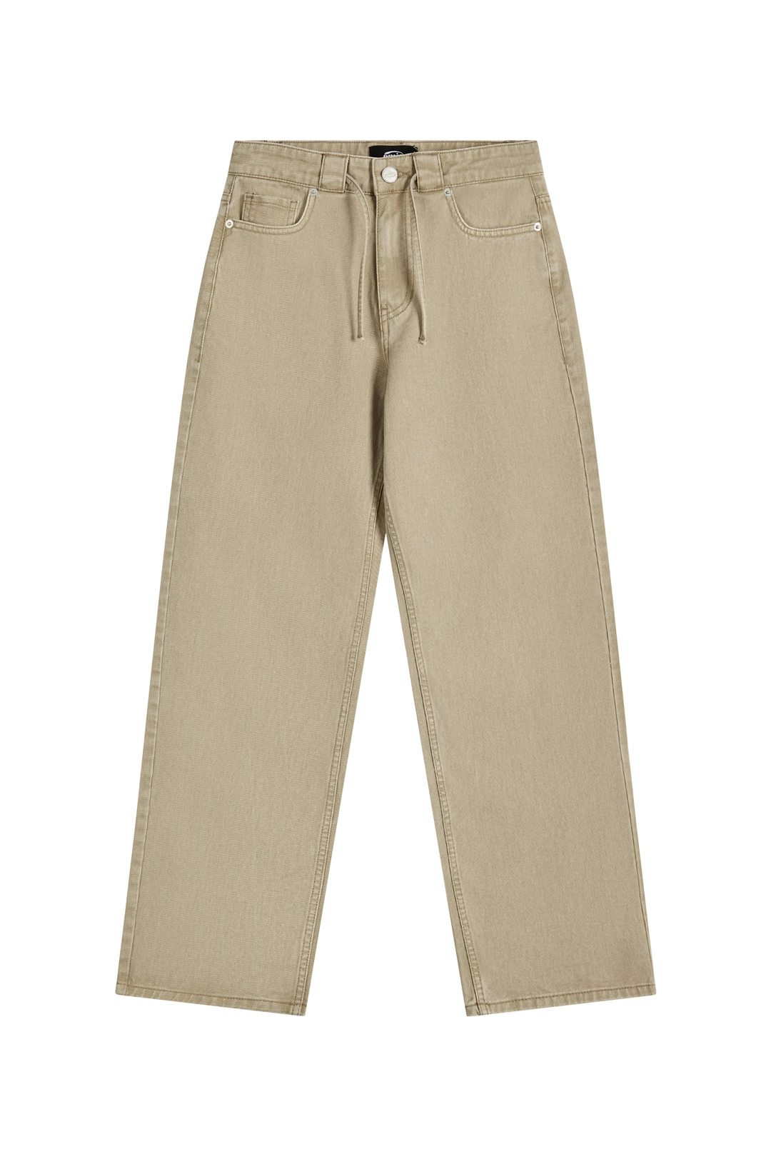이미스 (W) DRAWSTRING COTTON JEANS-BEIGE 상품 이미지 1