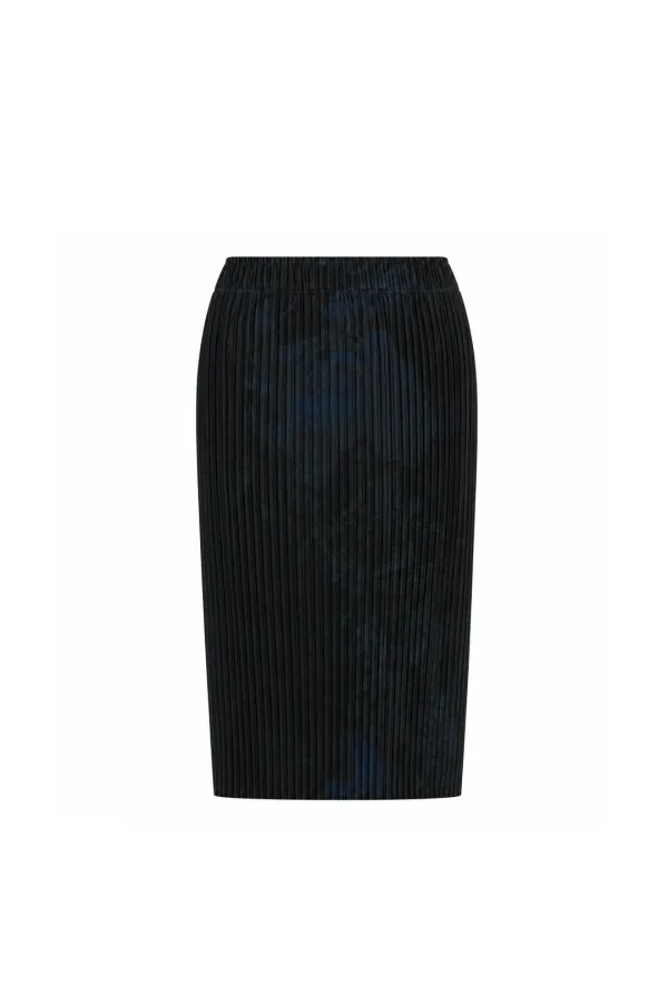 AIRY MIDI SKIRT (GRAY)