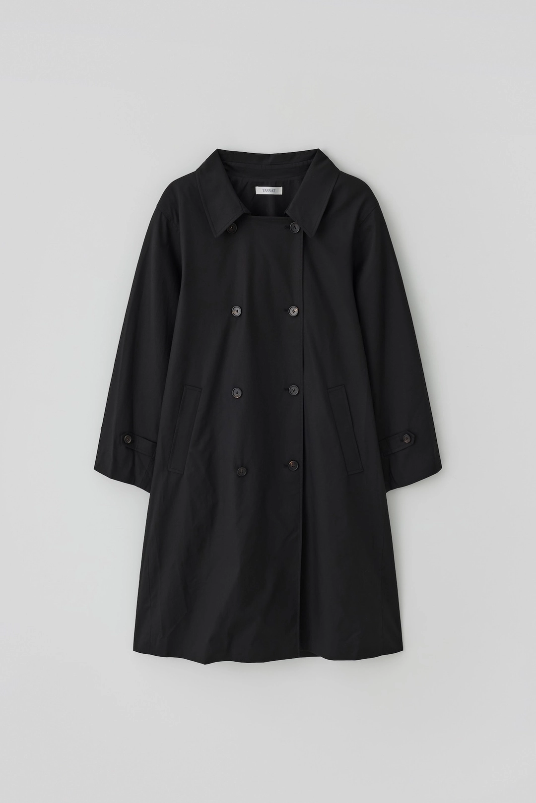 타낫 T/T Sidian long trench coat (black) 상품 이미지 1