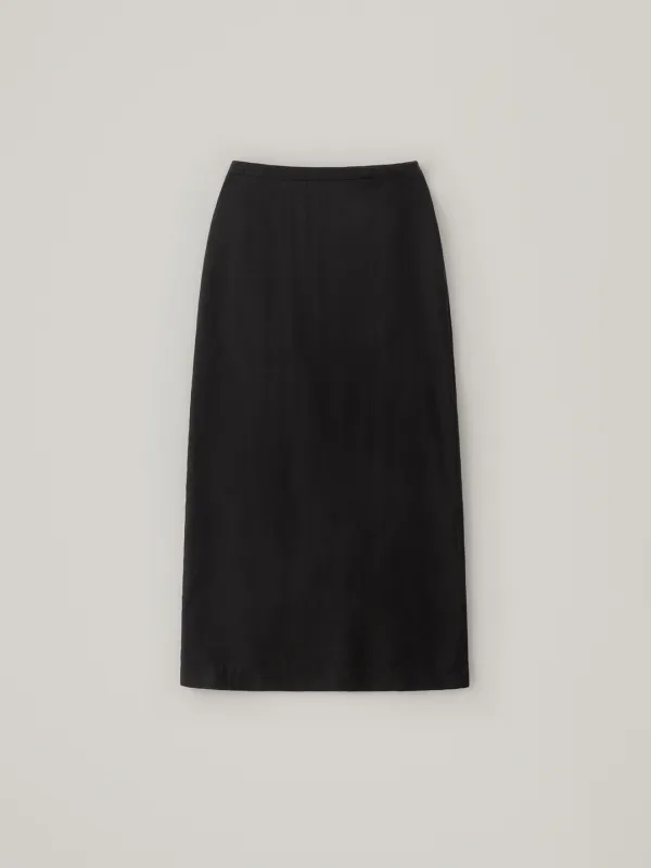 Rowan Cupra Maxi Skirt - Black