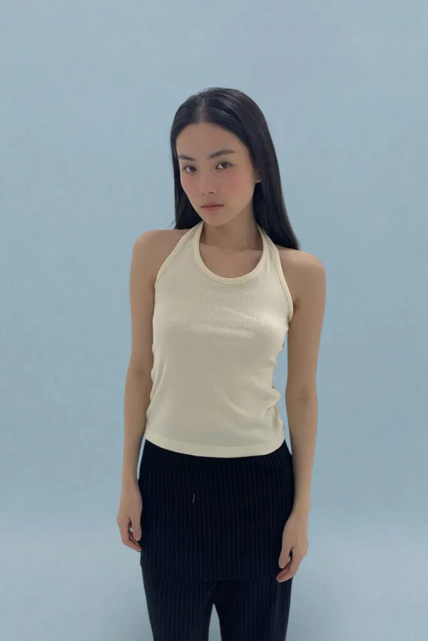 Core Halter Top / Yellow