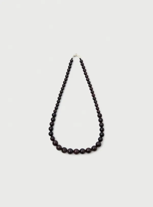 [2ND] SERENE NECKLACE - RED BROWN