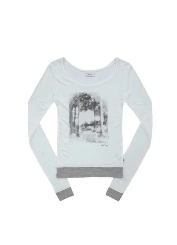 [6월 5일 순차배송] FOREST LAYERED T / WHITE