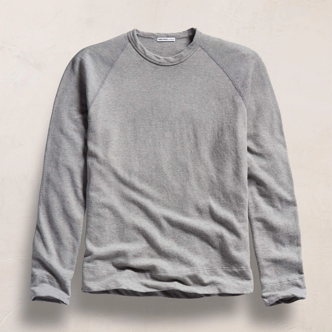 제임스펄스 Vintage French Terry Sweatshirt - Heather Grey 상품 이미지 2