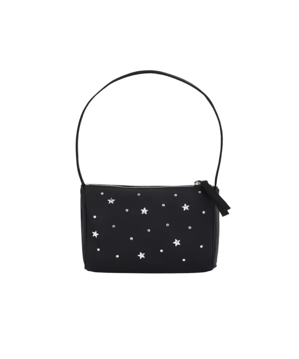 Twinkle Jelly Pouch Bag BLACK
