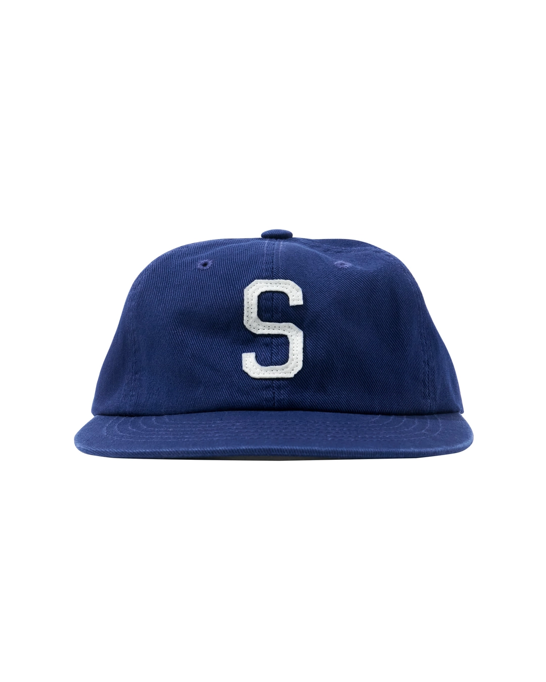 헬로선라이즈 S Logo Cotton Relaxed Fit 6Panel Cap_Deep Blue 상품 이미지 2