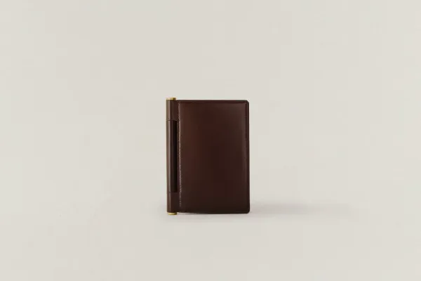 PORTE CARTES PAUMELLE BROWN