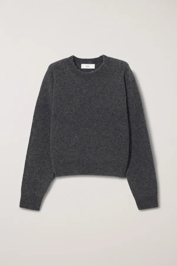 UNISEX SHAGGY DOG SWEATER CHARCOAL GREY