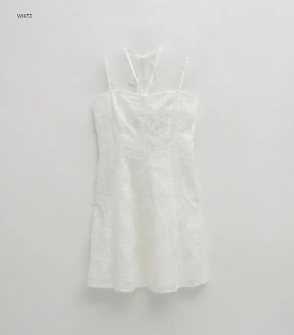 (OP-6177)FETE RUFFLE MINI DRESS