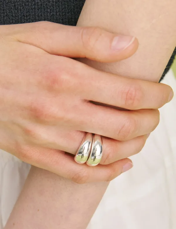 Curve Open Ring