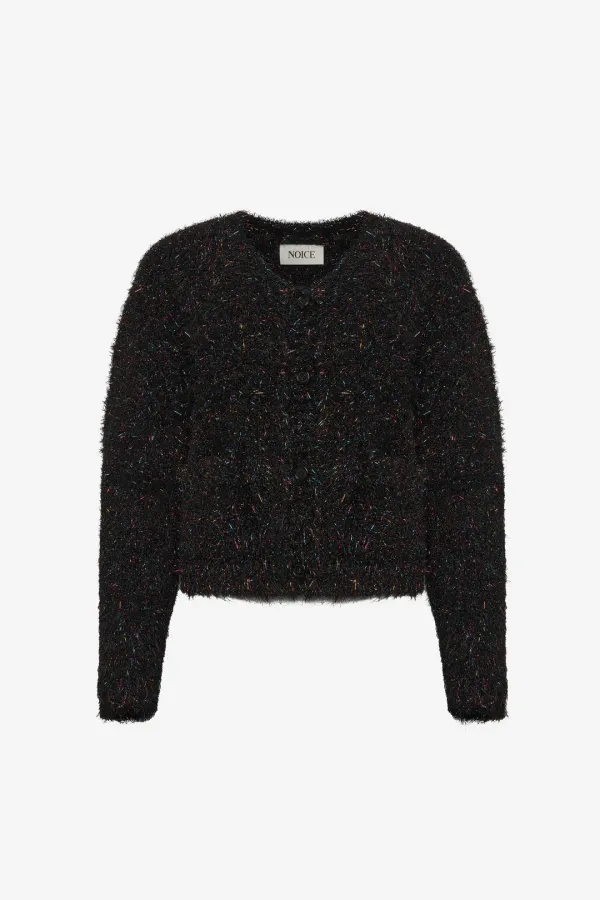 W PARIS GLITTER CARDIGAN - MIX