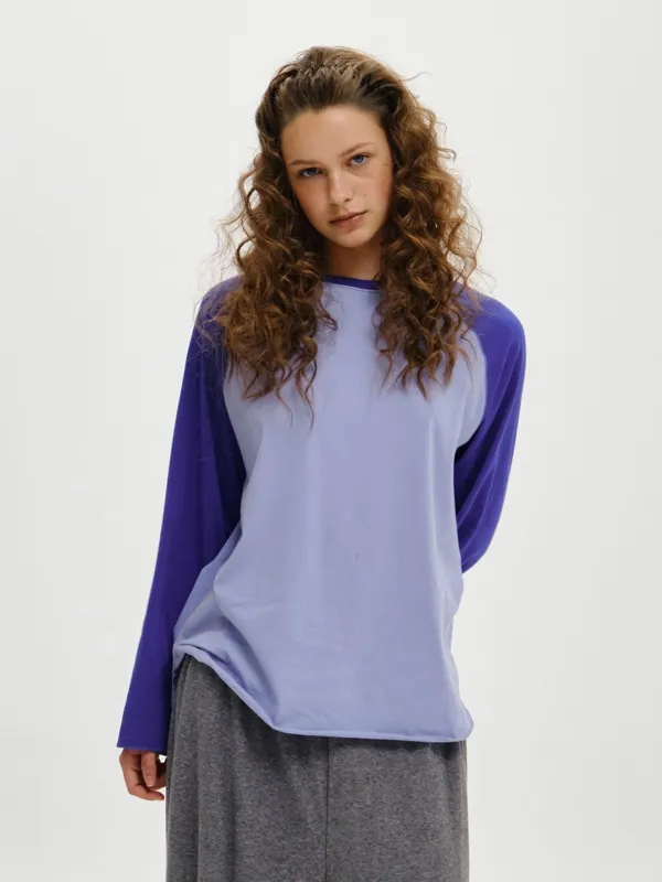 [PLZPROJECT][2차] RAGLAN LONG SLEEVE, BLUE