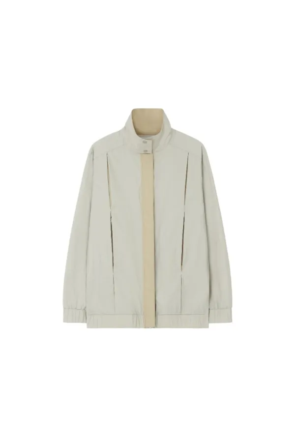 High neck windbreaker