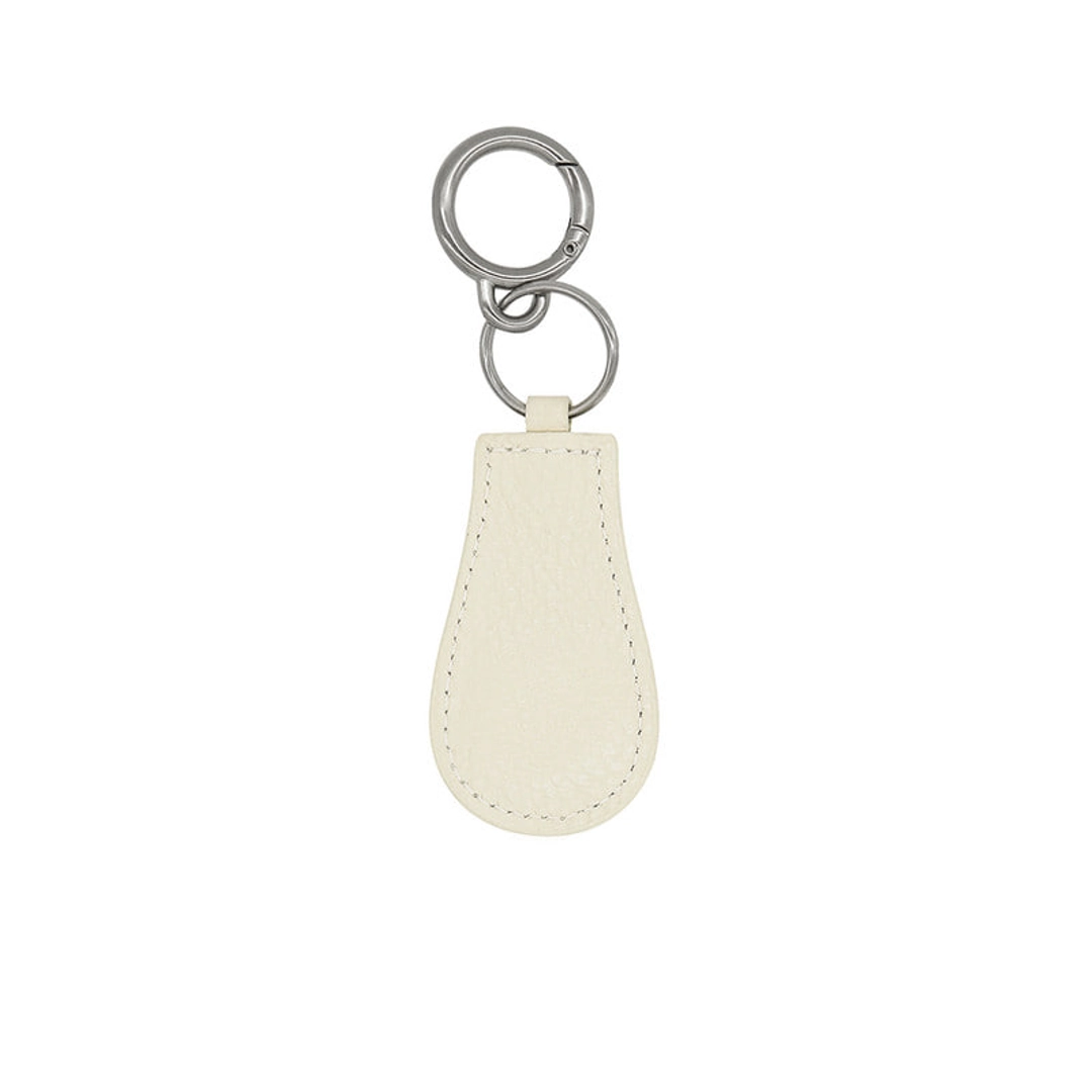 미닛뮤트 m silver logo keyring - ivory 상품 이미지 2