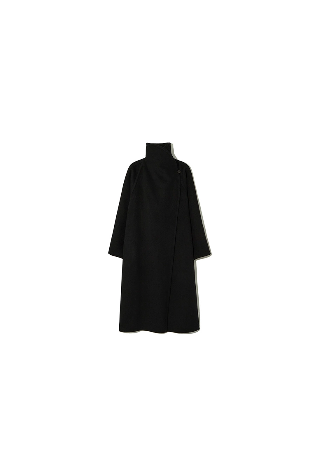 르917 STAND NECK HANDMADE LONG COAT [BLACK] 상품 이미지 1