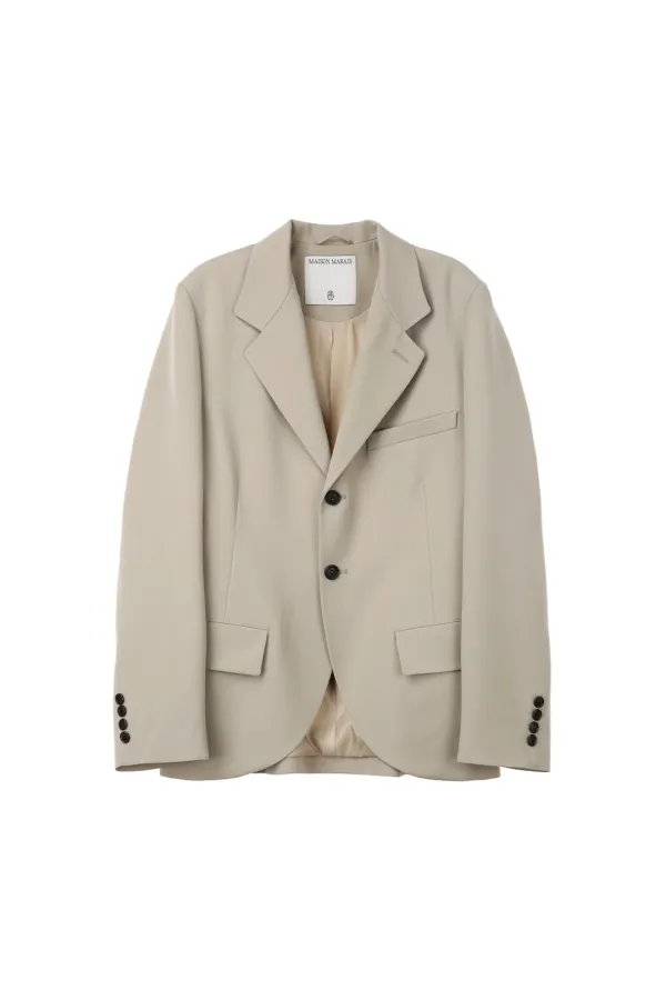 2 Buttons Jacket, Sand