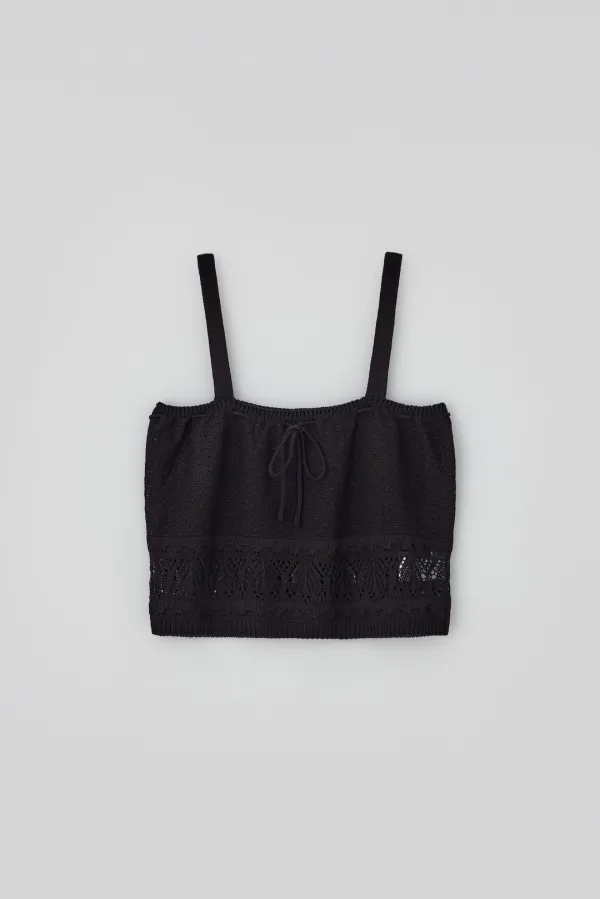 T/T Sundrop tube top (black)