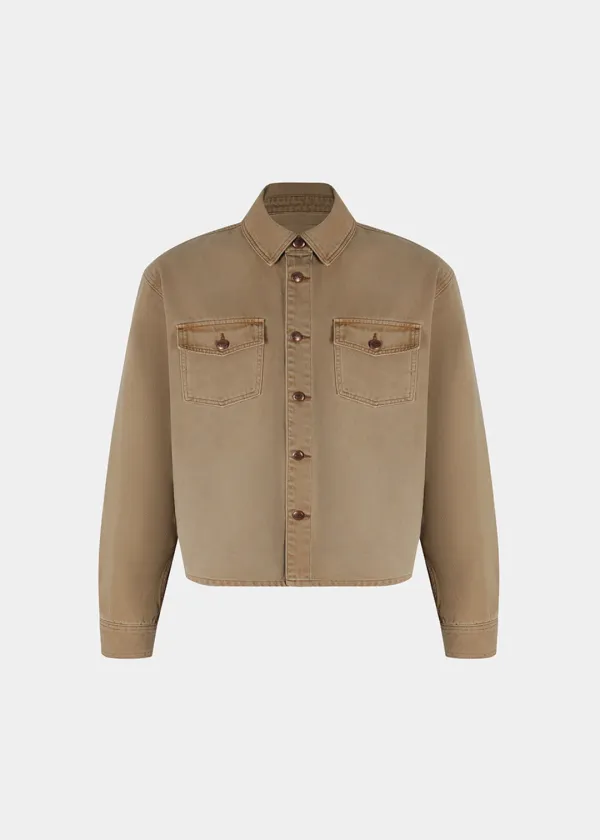NOICE X VERDY DYED WORK SHIRT - BEIGE