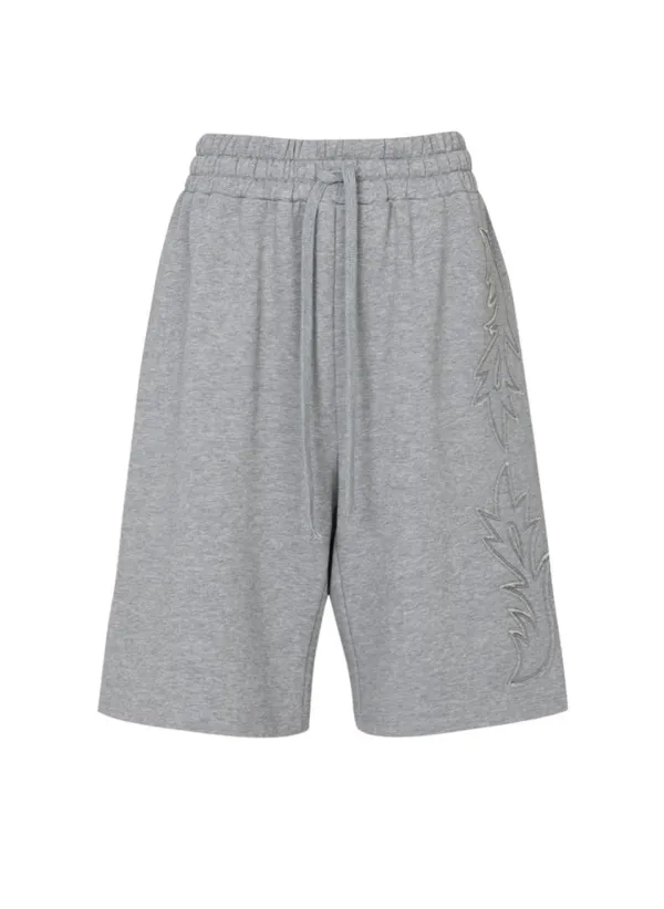 Western Sweat Shorts (Gray)