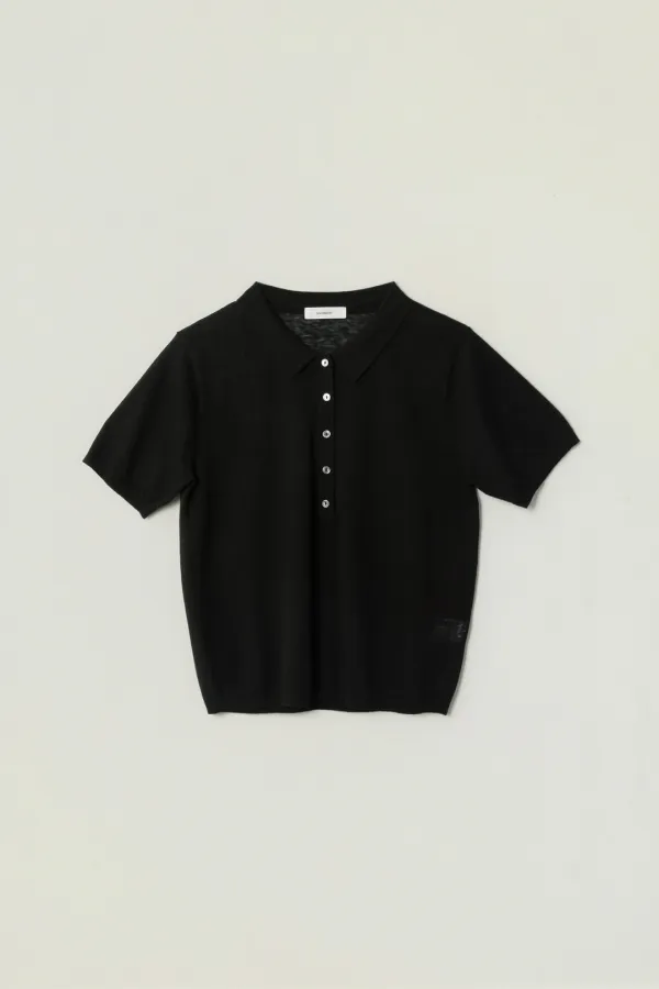 SILAS HALF COLLAR KNIT_BLACK