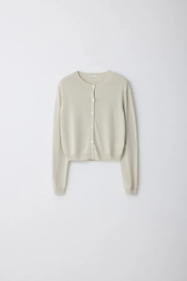 Burd Cardigan_Mute Beige