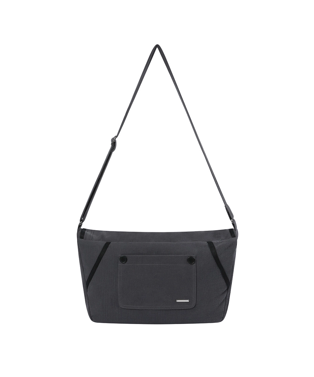 미세키서울 Stitch folding cross bag CHARCOAL 상품 이미지 2