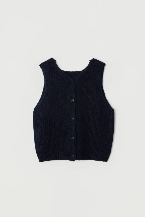 CAMDEN 2-WAY KNIT VEST_NAVY