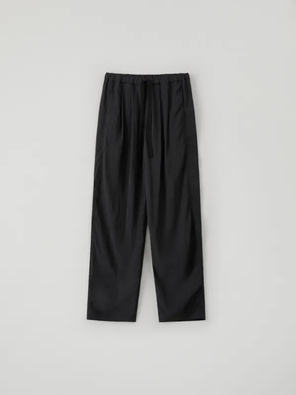 Drawstring Banding Pants(Black)