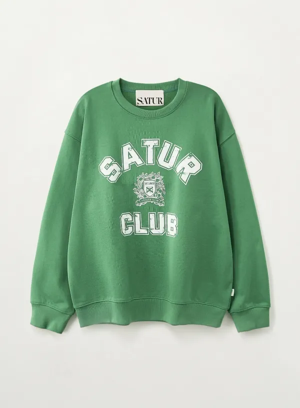 [RIIZE\'s Pick] Crest Symbol Sweatshirt - Green