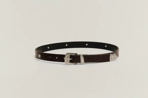 CEINTURE GRAVÉE BROWN