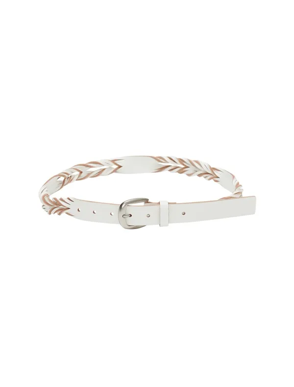 TWISTED BELT [WHITE]