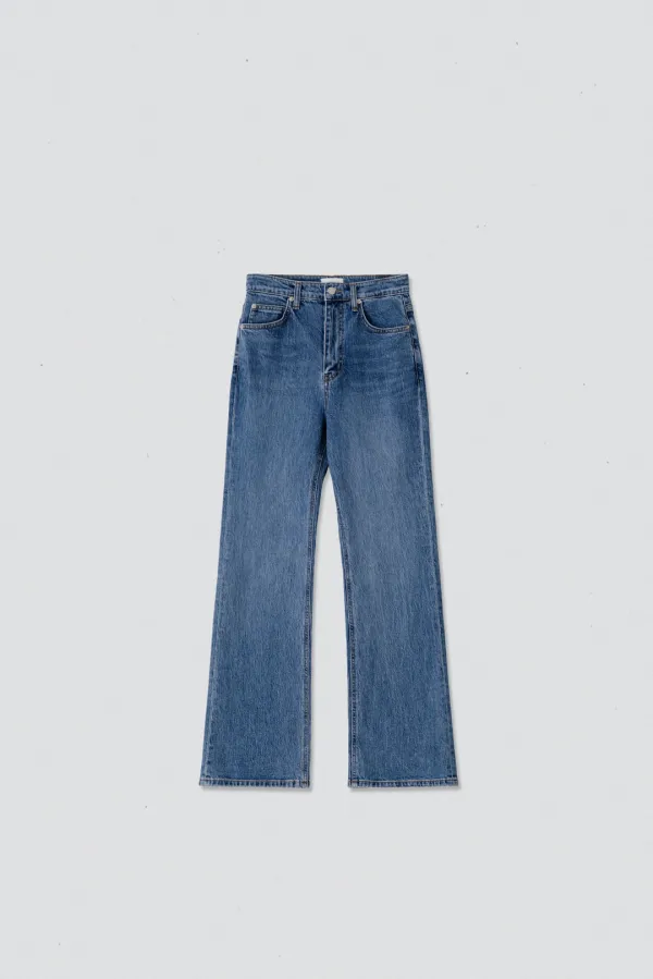 30692_Blue bootcut Jeans